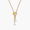Chan Luu Necklaces^Tab Pearl Drop Necklace Citrine