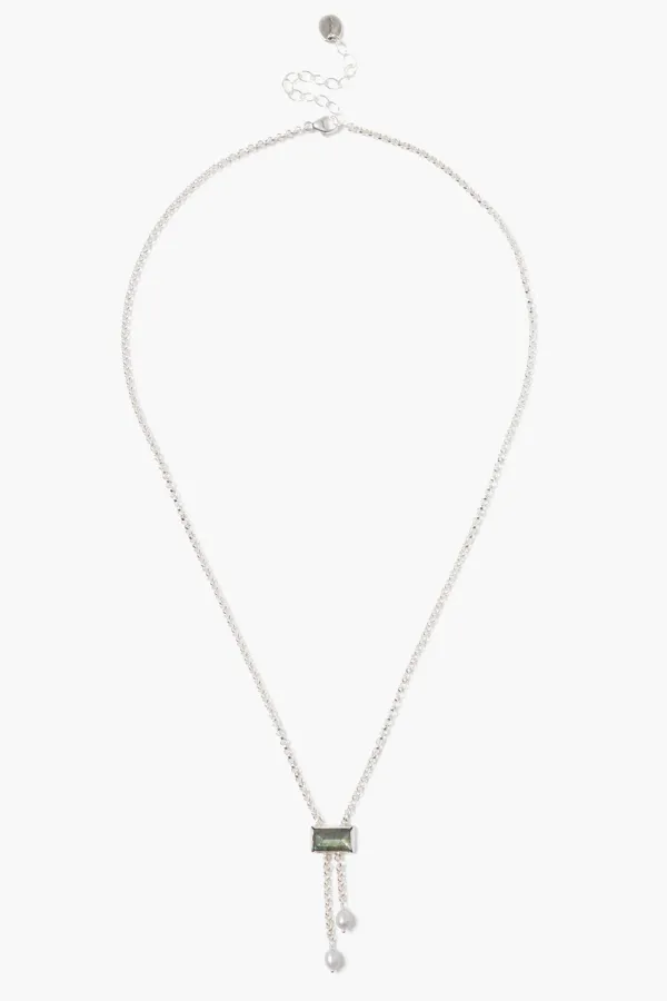 Chan Luu Necklaces^Tab Pearl Drop Necklace Labradorite