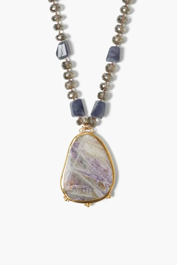 Chan Luu Necklaces^Taj Necklace Iolite Mix