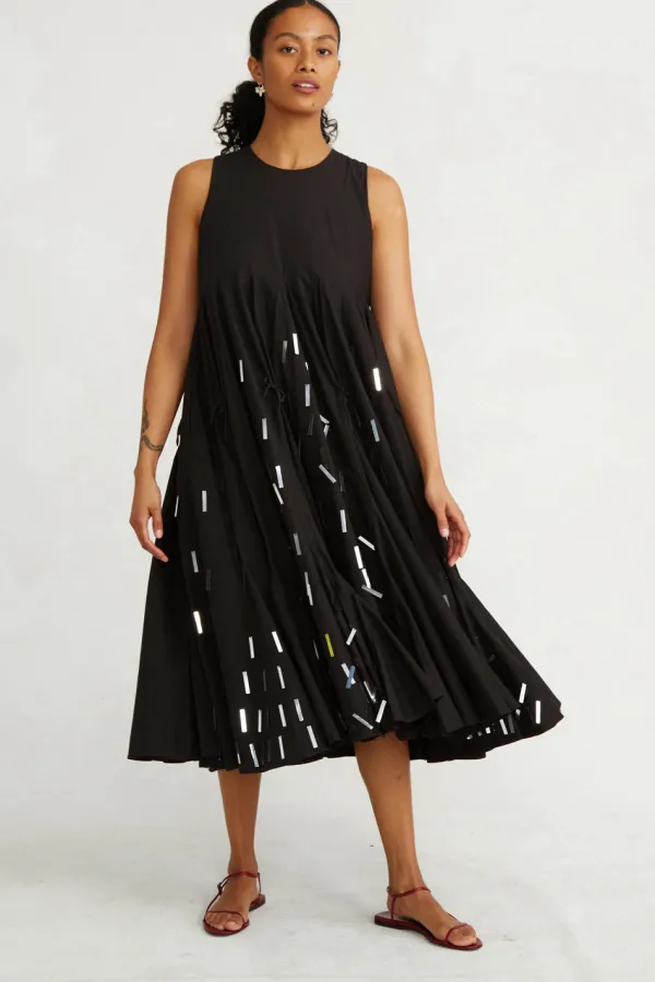 Chan Luu Dresses^Tallulah Dress Caviar