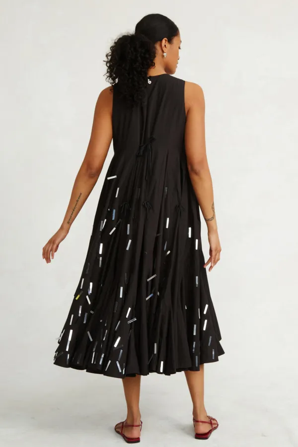 Chan Luu Dresses^Tallulah Dress Caviar