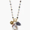 Chan Luu Necklaces^Tulum Charm Necklace Sapphire Mix