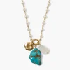 Chan Luu Necklaces^Tulum Charm Necklace White Pearl Mix