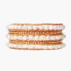 Chan Luu Bracelets^White Mix And Pearl Wrap Bracelet