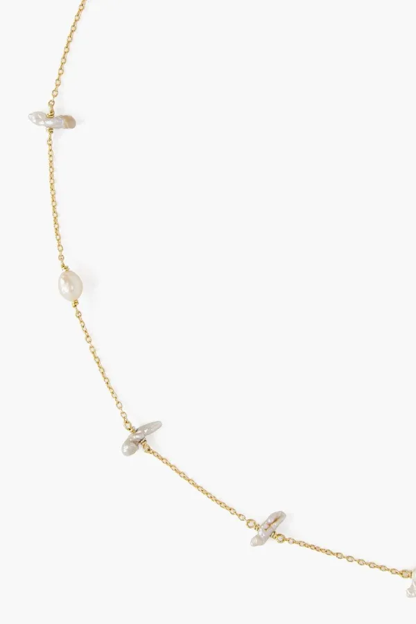 Chan Luu Necklaces^Willow Short Necklace Grey Mix